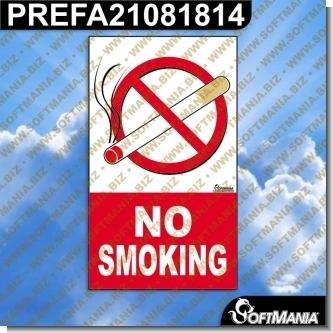 Read full article Premade Sign - NO SMOKING