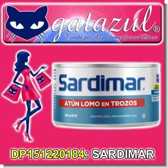 Lee el articulo completo ATUN SARDIMAR ENLATADO CELESTE 240 GRAMOS