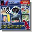 OFFER24052001: Set of 6 Board Games: Chess, Roulette, Ludo, Secret Code, 4 in a Line, Ladders and Snakes