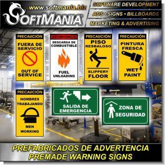 Read full article PREMADE WARNING SIGNS