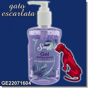 Read full article ALCOHOL ANTIBACTERIAL GEL WITH ALOE AND VITAMIN E BRAND SMYL - LAVENDER SCENT - 12 BOTTLES OF 236 ML
