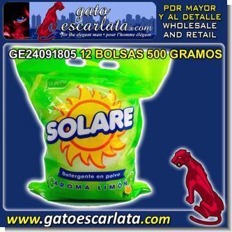Lee el articulo completo JABON DETERGENTE EN POLVO MARCA SOLARE AROMA LIMON - 12 BOLSAS DE 500 GRAMOS Lee el articulo completo JABON DETERGENTE EN POLVO MARCA SOLARE AROMA LIMON - 12 BOLSAS DE 500 GRAMOS