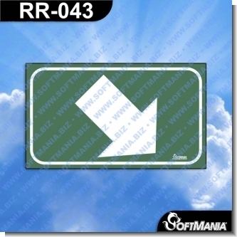 Lee el articulo completo Rotulo Prefabricado - FLECHA ABAJO DERECHA