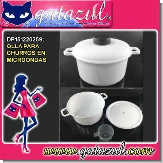 Lee el articulo completo OLLA PARA CHURROS EN MICROONDAS